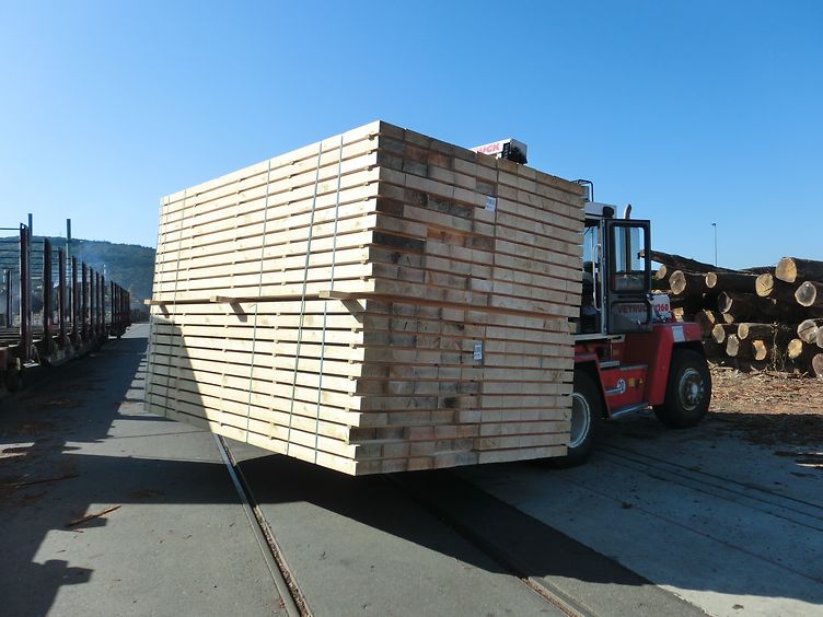 Loading of timber