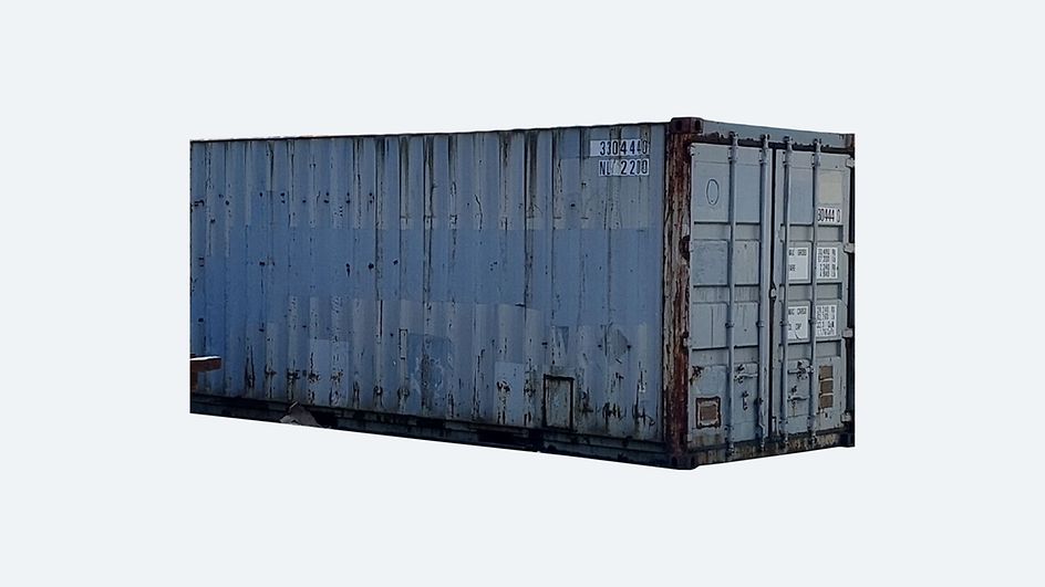 Containerhandel Qualität 5 - as is: Container in unrepariertem Zustand